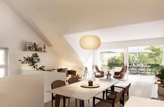 Wohnung kaufen in 76275 Ettlingen, Ettlingen - Stylische Dachterrassenwohnung mit Freiluft-Wohnzimmer - modern & urban