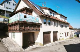 Haus kaufen in 72160 Horb, Horb am Neckar - Das Haus der vielen Möglichkeieten! Drei Garagen - Garten - viel Sonne