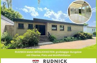 Haus kaufen in 31542 Bad Nenndorf, Bad Nenndorf - RUDNICK bietet MÖGLICHKEITEN: großzügiger Bungalow mit Charme, Platz und Wohlfühlfaktor