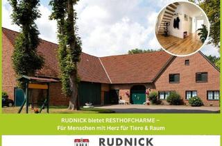 Haus kaufen in 31515 Wunstorf, Wunstorf - RUDNICK bietet RESTHOFCHARME - Für Menschen mit Herz für Tiere & Raum