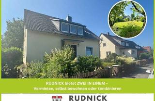 Haus kaufen in 31515 Wunstorf, Wunstorf - RUDNICK bietet ZWEI IN EINEM - Vermieten, selbst bewohnen oder kombinieren