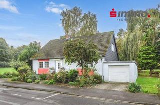 Einfamilienhaus kaufen in 52146 Würselen, Würselen - Euchen! Freistehendes Einfamilienhaus mit Bungalowcharakter und parkähnlichem Grundstück