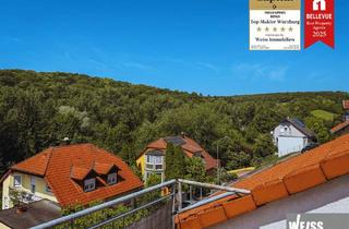 Wohnung kaufen in Langes Gräthlein 52, 97078 Würzburg, Würzburg - Dachgeschosswohnung mit 2 Duplexgaragen und Loggia nahe der Uni Klinik