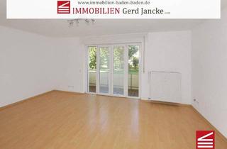 Wohnung kaufen in 76532 Baden-Baden, Baden-Baden - Baden-Baden, gut geschnittene Zwei-Zimmer-Wohnung mit Balkon u. Carport!