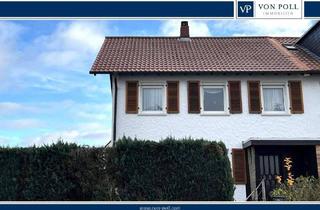 Doppelhaushälfte kaufen in 64546 Mörfelden-Walldorf, Mörfelden-Walldorf / Walldorf - Gepflegtes Zweifamilienhaus mit eingewachsenem Garten in angenehmem Wohnumfeld