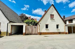 Haus kaufen in 68259 Mannheim, Mannheim - MA-Alt Feudenheim -Zwei für Eins - zwei sanierungsbedürftige Einfamilienhäuser auf einem Grundstück