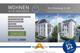 Wohnung kaufen in 79108 Freiburg, Freiburg im Breisgau / Zähringen - Elegantes Wohnen in Zähringen - 3-Zimmer-Wohnung mit Balkon