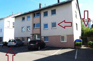 Wohnung kaufen in 71334 Waiblingen, Waiblingen / Hegnach - Gestalten Sie Ihr neues Zuhause: 3-Zimmer-Wohn. + Terrasse + Stellpl. + 70 qm angrenzendem Grundst.