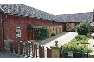 Haus kaufen in 96274 Itzgrund, Itzgrund - TRAUMHAFTER MÄRCHEN DREISEITENHOF + WOHNHAUS + WOHNUNG (18 PFERDEBOXEN MÖGLICH) oder BAUTRÄGEROBJEKT FÜR WOHNUNGSBAU oder GASTRO FACHWERK REITERHOF