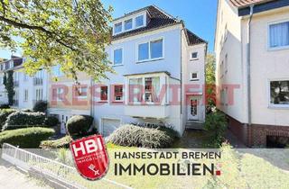 Mehrfamilienhaus kaufen in 28209 Bremen, Bremen - Schwachhausen Dreifamilienhaus im Wachmannquartier mit Wertsteigerungspotential