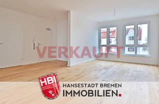 Wohnung kaufen in 28219 Bremen, Bremen - Walle Neubau Exklusive barrierefreie 3-Zimmer-Wohnung mit Sonnenbalkon in begehrter Lage
