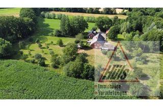 Bauernhaus kaufen in 49536 Lienen, Lienen - Perfekt für eine Pferdehaltung. Ehemalige Hofstelle mit Wirtschaftsteil, zwei Einliegerwohnungen, Scheune und vier Garagen und arrondierten Fläche