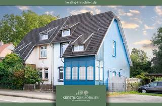 Doppelhaushälfte kaufen in 47807 Krefeld, Krefeld / Fischeln - Historischer Charme trifft Potenzial! Einfamilien-Doppelhaushälfte mit Südgarten in Krefeld-Fischeln
