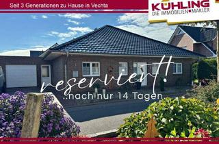 Haus kaufen in 49424 Goldenstedt, Goldenstedt - Charmanter Bungalow mit Garten und Garage!