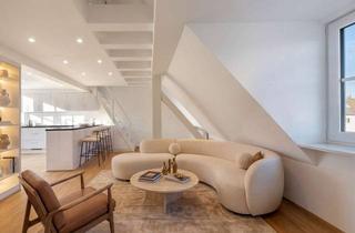 Wohnung kaufen in 80638 Neuhausen-Nymphenburg, Charmante, lichterfüllte 3,5-Zimmer-Galeriewohnung mit Dachterrasse in Bestlage am Schlosskanal