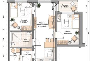 Wohnung kaufen in Auf Der Brück 10, 66578 Schiffweiler, Barrierefreies Wohnen – modern, sicher & energieeffizient in Schiffweiler