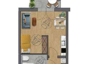 Wohnung mieten in 50126 Bergheim, Betreutes Wohnen 1-Zimmer Wohnung mit Balkon im 2. OG