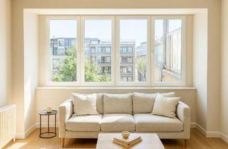 Wohnung mieten in Mörchinger Straße 40, 14169 Zehlendorf, Erstbezug nach Sanierung: Schicke 2-Zi-Wohnung mit Balko (möbliert) in Berlin-Zehlendorf