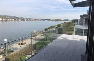 Penthouse mieten in Hafenstraße 25, 55411 Bingen, Penthouse-Wohnung in direkter Rheinlage mit Dachterrasse und Traumblick