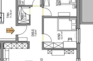 Wohnung mieten in 92442 Wackersdorf, Erstbezug Neubau - Obergeschosswohnung mit Balkon in der Nähe von Wackersdorf