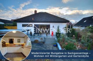 Haus kaufen in 23758 Göhl, Modernisierter Bungalow in Sackgassenlage – Wohnen mit Wintergarten und Gartenidylle