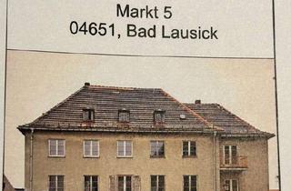 Haus kaufen in Markt, 04651 Bad Lausick, Wohn- und Geschäftshaus Denkmal Baugenehmigung liegt vor