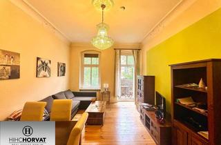 Wohnung mieten in 12459 Oberschöneweide, MÖBLIERTE ALTBAUWOHNUNG MIT BALKON IN RUHIGER LAGE NIEDERSCHÖNEWEIDE – SOFORT FREI, 1OG, BLK, EBK!