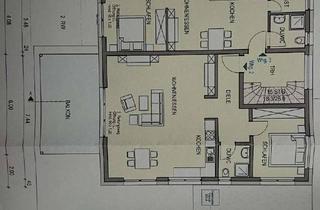 Wohnung mieten in Nonnenweg 30, 72131 Ofterdingen, Geräumige und gepflegte 2-Raum-76m² Wohnung mit EBK und Balkon in Ofterdingen! Haus KfW 40 Standard!