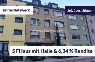 Anlageobjekt in 52351 Düren, NEu***vollvermietetes 5 Familienhaus mit rückwärtiger Halle & toller Rendite von 6,34 % ****TOP