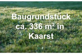 Grundstück zu kaufen in 41564 Kaarst, + Kaarst + Baugrundstück ca. 336 m² + ruhige Lage +