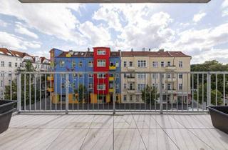 Wohnung kaufen in 10315 Berlin, Berlin - Helle 2-Zimmer-Neubauwohnung mit Südbalkon und Einbauküche