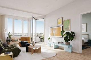 Wohnung kaufen in Mariane-Von-Rantzau-Straße 8, 10243 Berlin, Berlin - Den Sternen näherkommen: Apartment auf 20. Etage mit West-Loggia