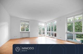 Wohnung kaufen in 13125 Berlin, Berlin - ?? Idyllisches Wohnen im Grünen - Traumhafte 4-Zi-Garten-Whg mit großer Terrasse, EBK, G-WC & HWR