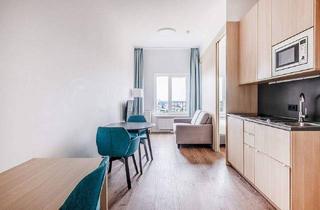 Wohnung kaufen in Fritz-Schloß-Park, 10557 Berlin, Berlin - Panoramablick über Berlin - praktisches Studio-Apartment im Fritz Tower