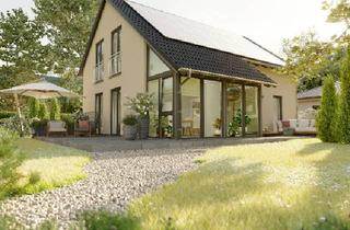 Haus kaufen in 99947 Bad Langensalza, Bad Langensalza - INKLUSIVE Wintergarten & Carport: Energiesparend, bezahlbar & gemütlich. Massivhaus in Bad Langen...