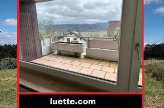 Wohnung kaufen in 79761 Waldshut-Tiengen, Waldshut-Tiengen - Vermietete 4 ½-Zi-ETW, Rheinblick, beliebte Lage Waldshut-Haspel, grosser Blk. + Terrasse, Grst, Fenster und innen er...