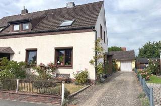 Doppelhaushälfte kaufen in 28779 Bremen, Bremen / Bockhorn - PURNHAGEN-IMMOBILIEN - Gepflegte Doppelhaushälfte mit Garage in ruhiger Lage von Blumenthal-Bockhorn