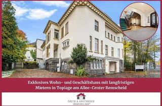 Haus kaufen in Elberfelder Straße 49, 42853 Remscheid, Remscheid - Exklusives Wohn- und Geschäftshaus mit langfristigen Mietern in Toplage am Allee-Center