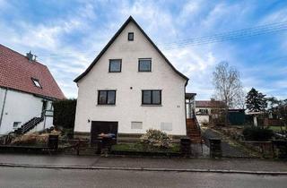 Einfamilienhaus kaufen in 74582 Gerabronn, Gerabronn - Gepflegtes Einfamilienhaus mit Gestaltungsmöglichkeiten