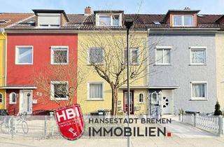 Mehrfamilienhaus kaufen in 28219 Bremen, Bremen - Walle Gepflegtes Mehrfamilienhaus mit möglicher Selbstnutzung im Erdgeschoss