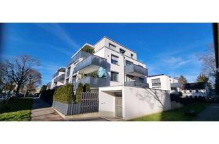 Wohnung kaufen in 86156 Bärenkeller, Barrierefreiheit trifft Luxus - 4 ZKB in Wohnpalais mit Terrassen-Balkon