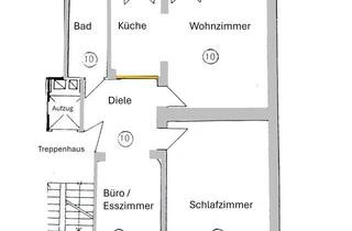Wohnung mieten in 40479 Pempelfort, Charmante 2,5-Zimmer Wohnung im 3. OG in Pempelfort