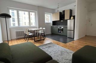 Wohnung mieten in 13357 Wedding, Helle, möblierte 2-Zimmer Wohnung mit Balkon in Berlin Wedding