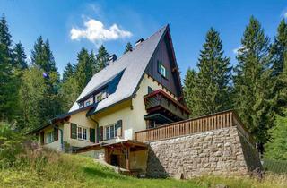 Haus kaufen in 08309 Eibenstock, Historisches Berghaus in Alleinlage mit Weitblick in Carlsfeld im Erzgebirge - Ferienhaus etabliert