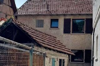 Doppelhaushälfte kaufen in 74855 Haßmersheim, Oma's Häusschen - Kompakt mit Potenzial - Kleine Doppelhaushälfte in Haßmersheim für Handwerker