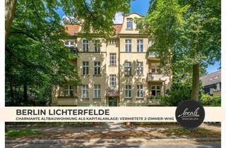 Anlageobjekt in 12209 Berlin, Attraktive Kapitalanlage: Vermietete 2-Zimmer-Altbauwohnung mit Balkon in Berlin-Lichterfelde!