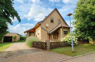 Einfamilienhaus kaufen in 39288 Burg, Naturnahes Wohnen nahe der Elbe: Einfamilienhaus mit Pool und Kamin in Niegripp