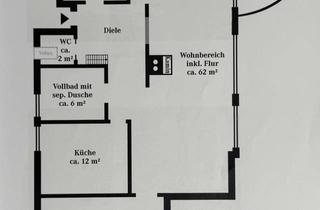 Wohnung mieten in 22587 Blankenese, Helle 3-Zimmer Wohnung zuzüglich Nutzfläche mit Balkon in Hamburg-Blankenese