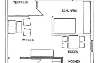 Wohnung mieten in Bergstrasse 56, 79539 Lörrach, Gepflegte EG-Wohnung mit zwei Zimmern sowie Terrasse in Lörrach