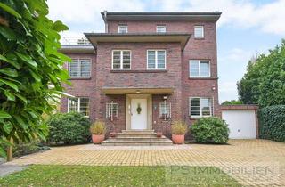 Villa kaufen in 40489 Kaiserswerth, Repräsentative, denkmalgeschützte Villa mit traumhafter Dachterrasse und Blick in die Rheinauen